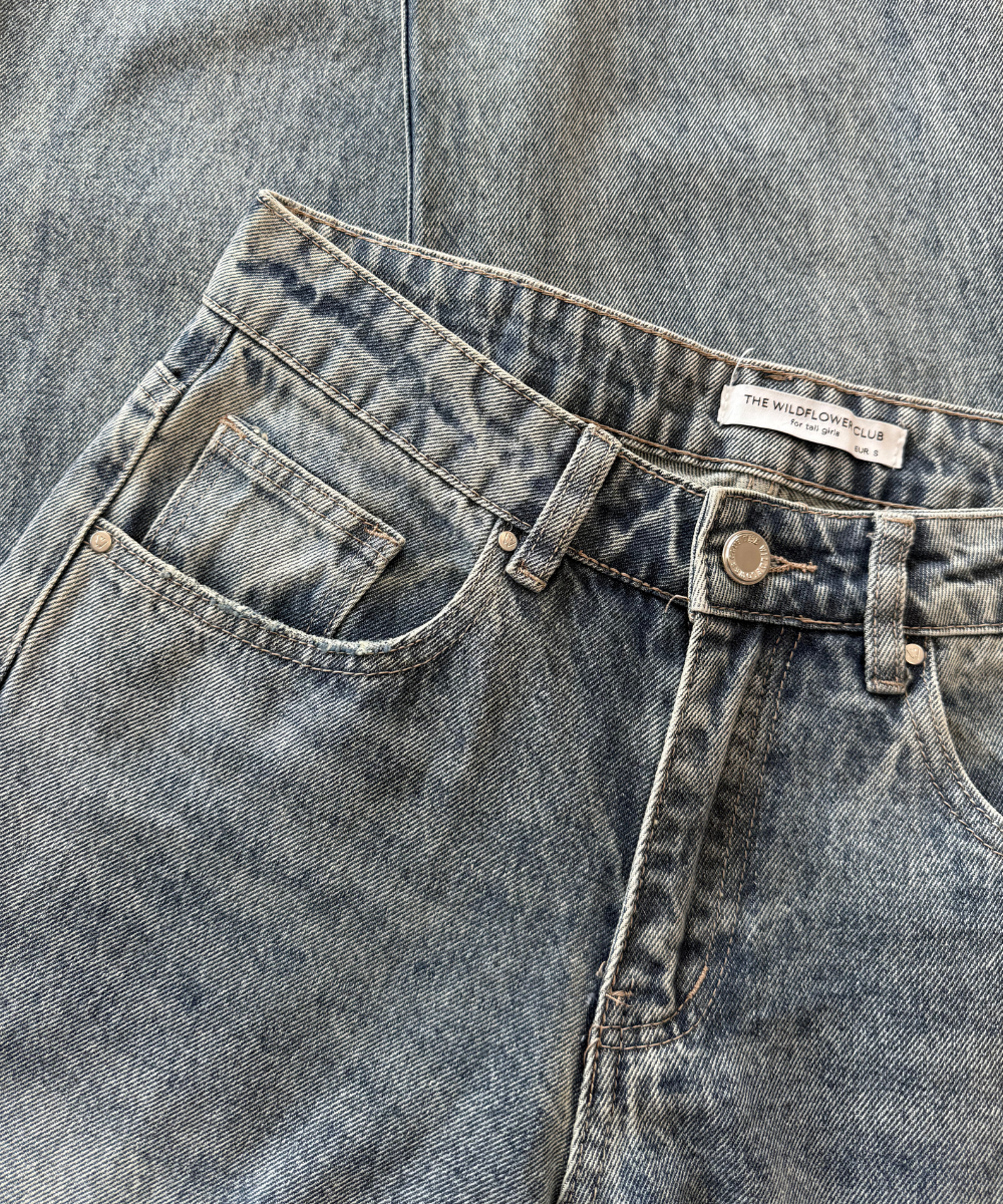 Ella Low Waist Jeans| Blue | Tall