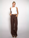 Loes Pantalon | Bruin | Tall