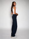Marley | Wide leg pantalon | Navy | Tall