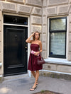 Donna Dress | Bordeaux | Tall