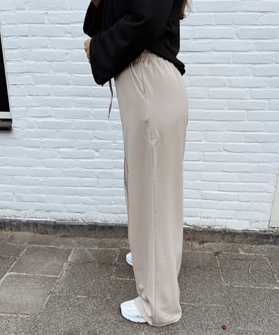 Loua pantalon | Pressfold | Beige | Tall