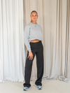 Jula wide leg pantalon | Zwart | Tall