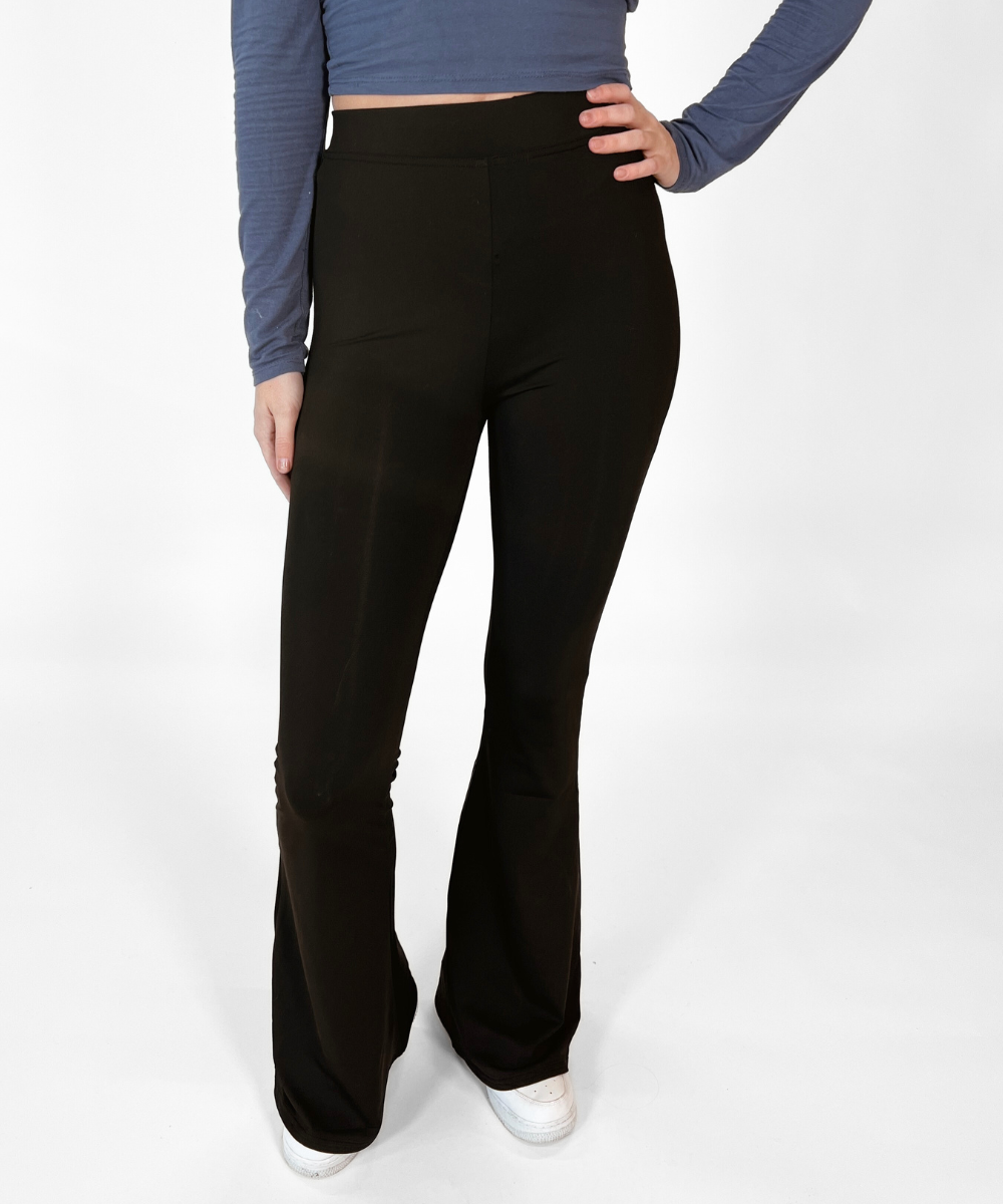 Sophie | Flared pants | Tall | Zwart