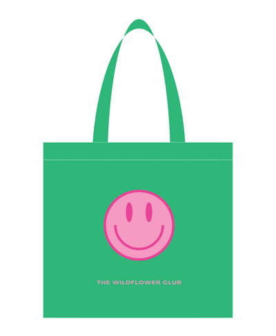 Canvas bag | Green | The Wildflower Club