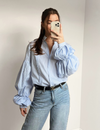 Eline belt black | gold buckle
