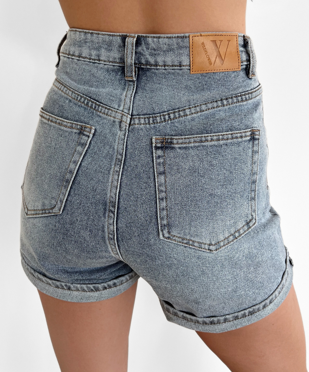 Mila | Denim Short | Tall