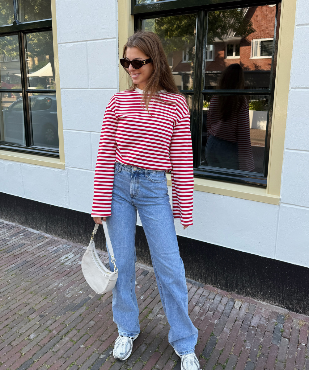 May Wide Leg Jeans | Blue | Tall