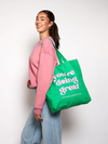 Canvas tas | Groen | The Wildflower Club