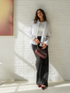 Marley | Wide leg pantalon | Zwart | Tall