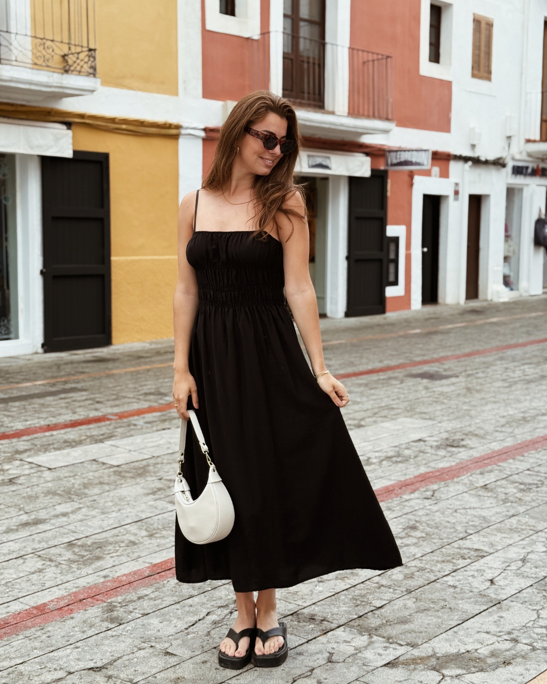 Iza Dress | Zwart | Tall