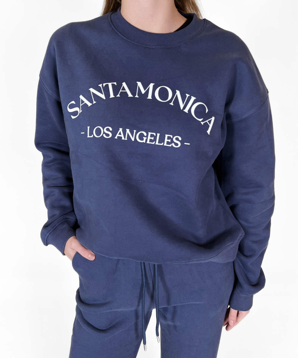 Santa Monica sweater | Blauw | Tall