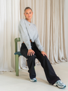 Jula wide leg pantalon | Zwart | Tall