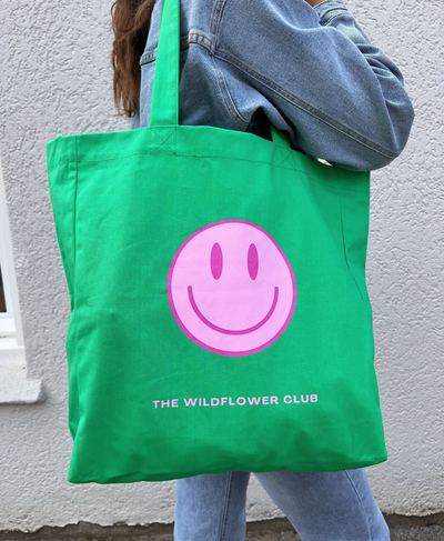 Canvas bag | Green | The Wildflower Club