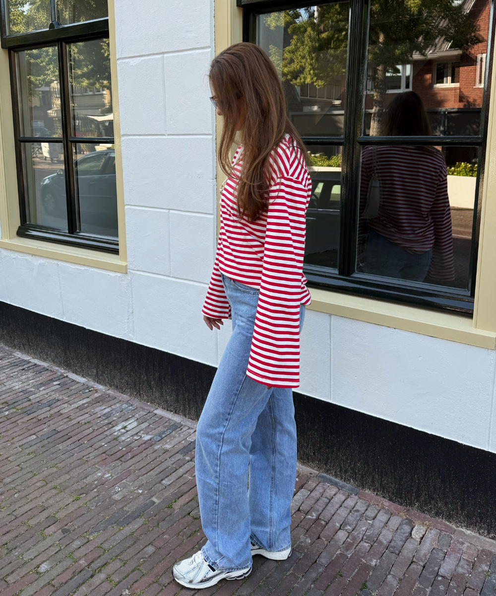 May Wide Leg Jeans | Blue | Tall