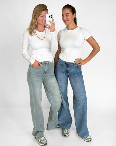 Lexie short sleeve top | Tall | White