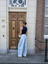 Olivia Balloon Jeans | Mid-waist | Mixed denim | Tall