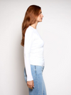 Lexie long sleeve top | Tall | Wit