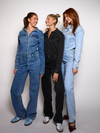 Zoë Denim Jumpsuit | Straight leg | Stretch | Dark blue | Tall