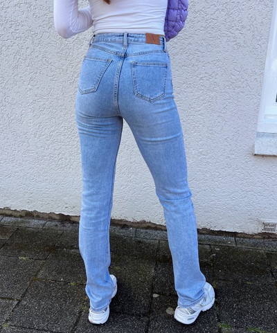 Jamie Straight Leg Jeans | Blue | High waist | Stretch | Tall