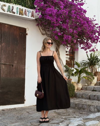 Iza Dress | Zwart | Tall