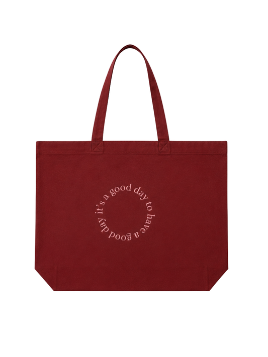 Canvas tas | Bordeaux | The Wildflower Club