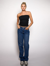 Basic Tube Top Sophia | Zwart