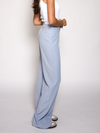Nova | Wide leg pantalon | Lichtblauw | Tall