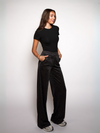 Nova Glitter Pantalon | Zwart | Tall