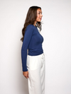 Lexie long sleeve top | Tall | Navy