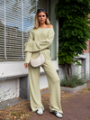 Jolie top | Co-ord set | Tall | Groen