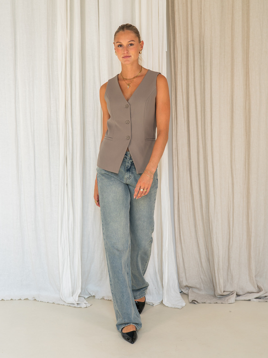 Lola Low Waist Jeans| Vintage Blue | Tall