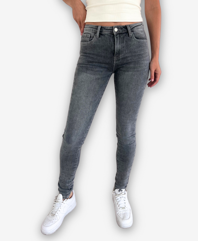 Gaby Skinny Jeans | Grey | Stretch | Tall