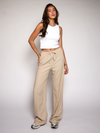 Lauren pants | Linen | Beige | Tall