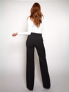 Marley | Wide leg pantalon | Zwart | Tall