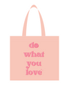 Canvas bag | Pink | The Wildflower Club