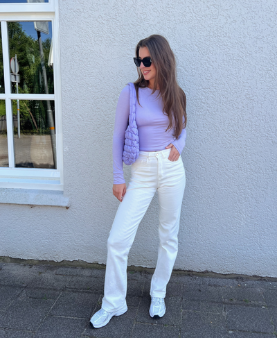 Lizzy long sleeve top | Tall | Lilac