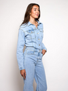 Zoë Denim Jumpsuit | Straight leg | Stretch | Blauw | Tall