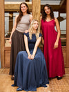 Celine Maxi Skirt | Dark Blue | Tall