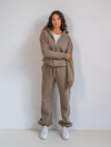 Khloé Zipper Hoodie | Sage | Tall