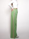 Izzy pants | Green | Pink stripe | Tall