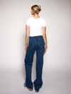 Maddy Wide Leg Jeans | Dark blue | Stretch | Tall