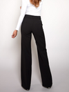 Marley | Wide leg pantalon | Zwart | Tall