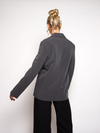 Nova oversized blazer | Donker grijs | Tall
