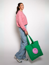 Canvas tas | Groen | The Wildflower Club