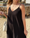 Anna Maxi Dress | Black | Tall