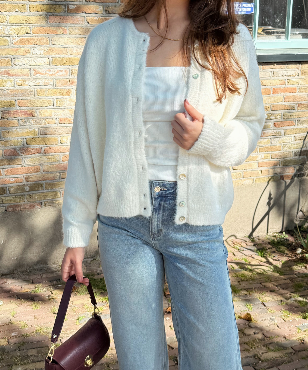 Vest Vive | Off-white | Tall