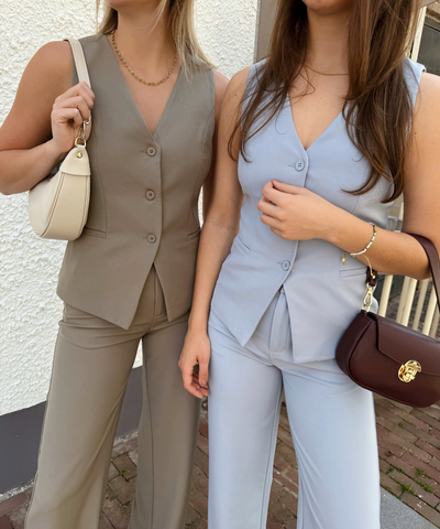 Nova gilet | Lichtblauw | Tall