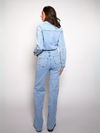 Zoë Denim Jumpsuit | Straight leg | Stretch | Blauw | Tall