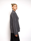 Nova oversized blazer | Donker grijs | Tall