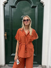 Steph top | Terracotta | Tall